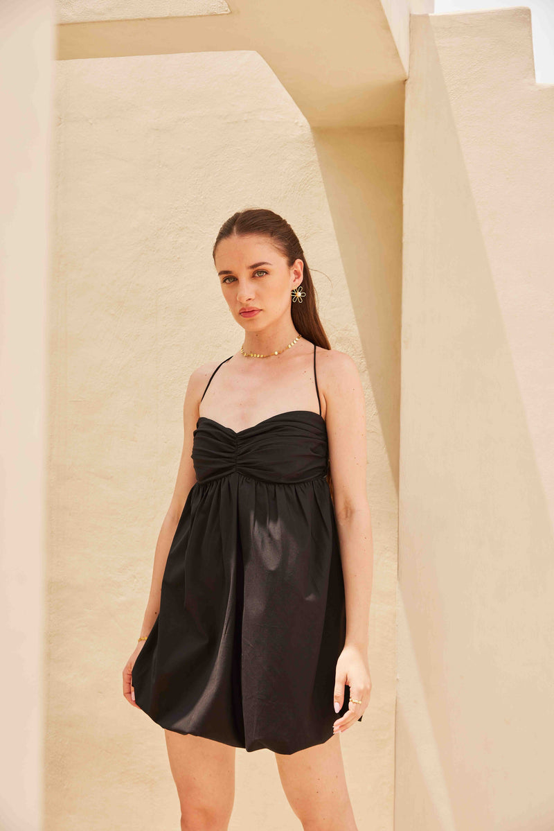 Balloon Dress | Black