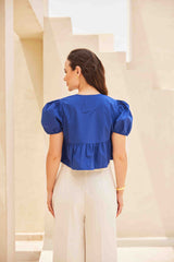 Zola Top | Blue